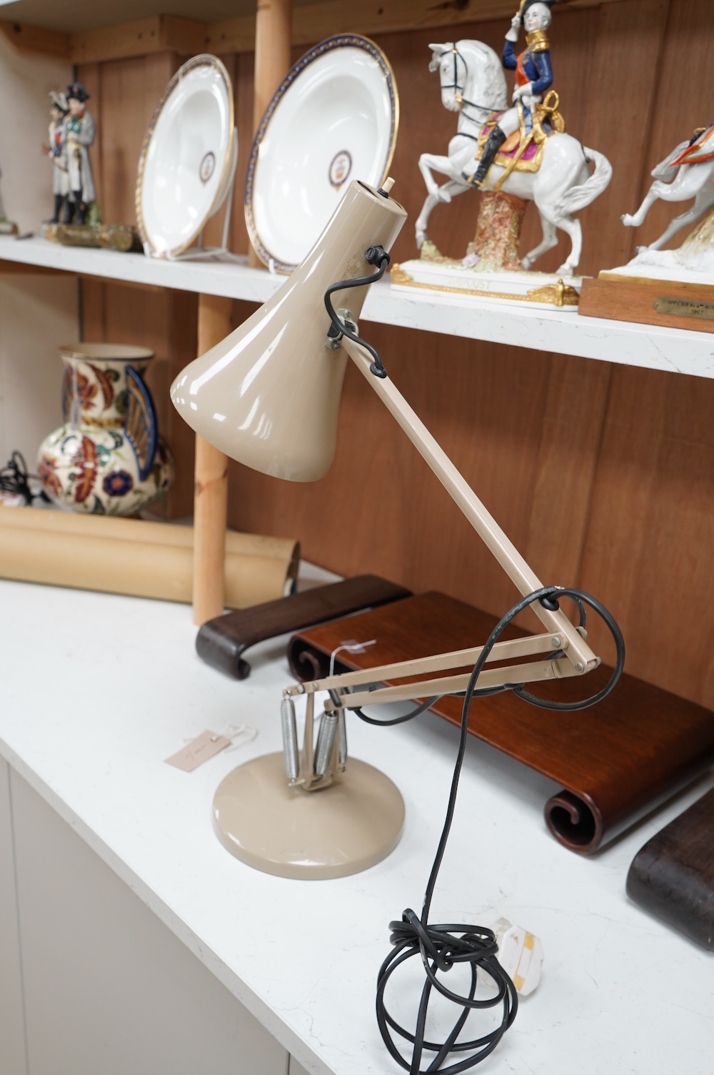 A vintage anglepoise lamp. Condition - fair to good, untested